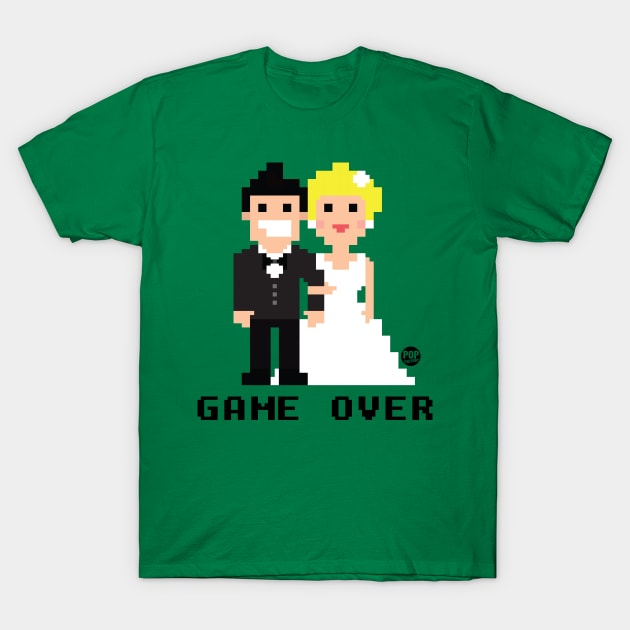 GAME OVER T-Shirt by toddgoldmanart